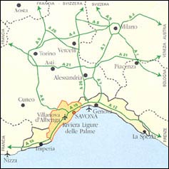 Cartina Finale Ligure